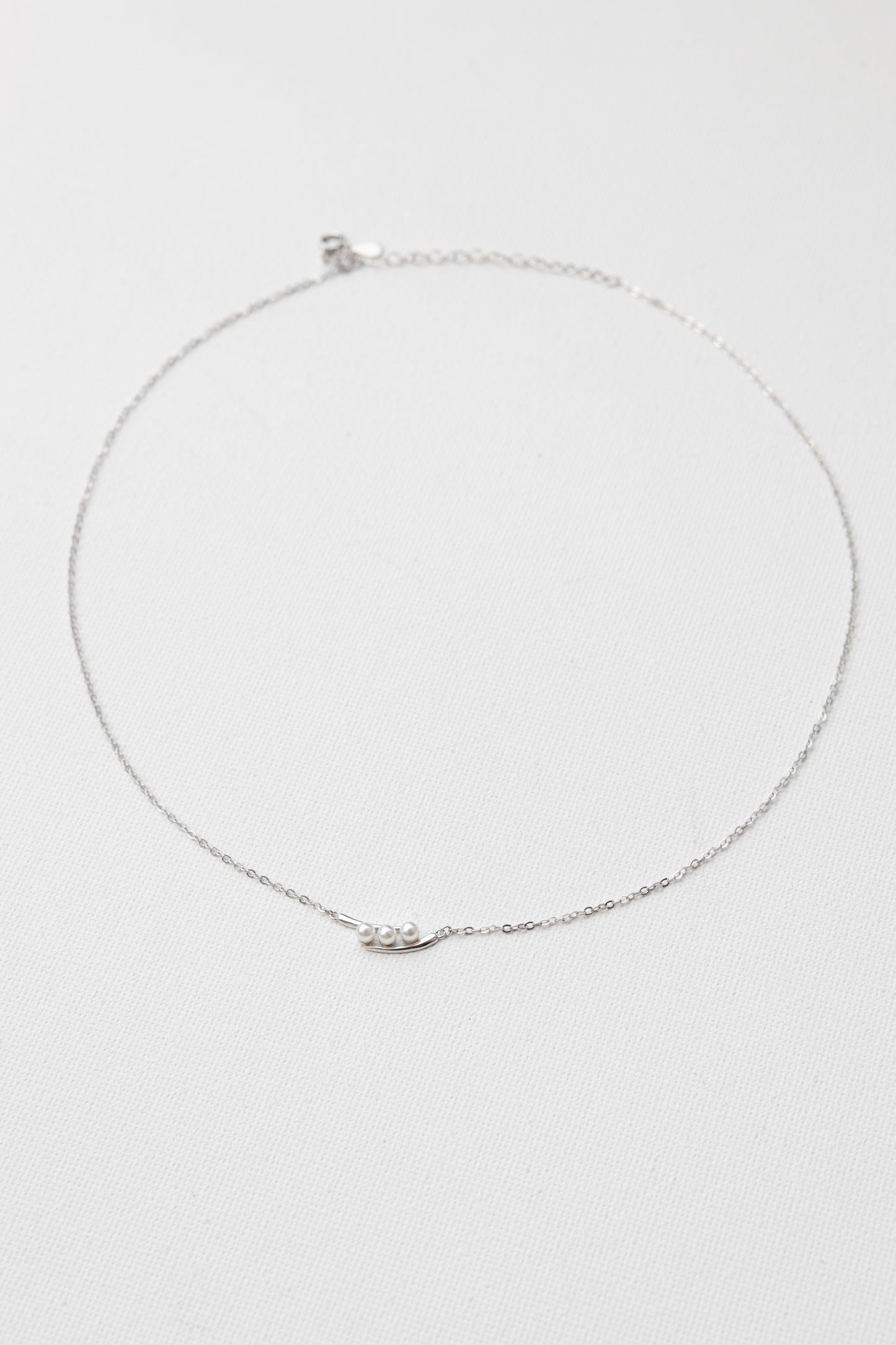 Three Pearls Necklace