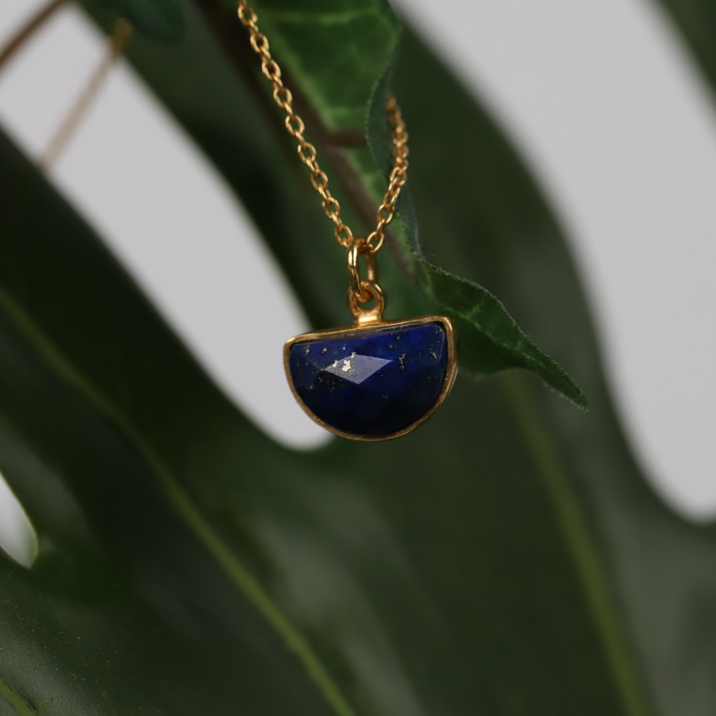 Lapiz Lazuli 925 Silver Necklace