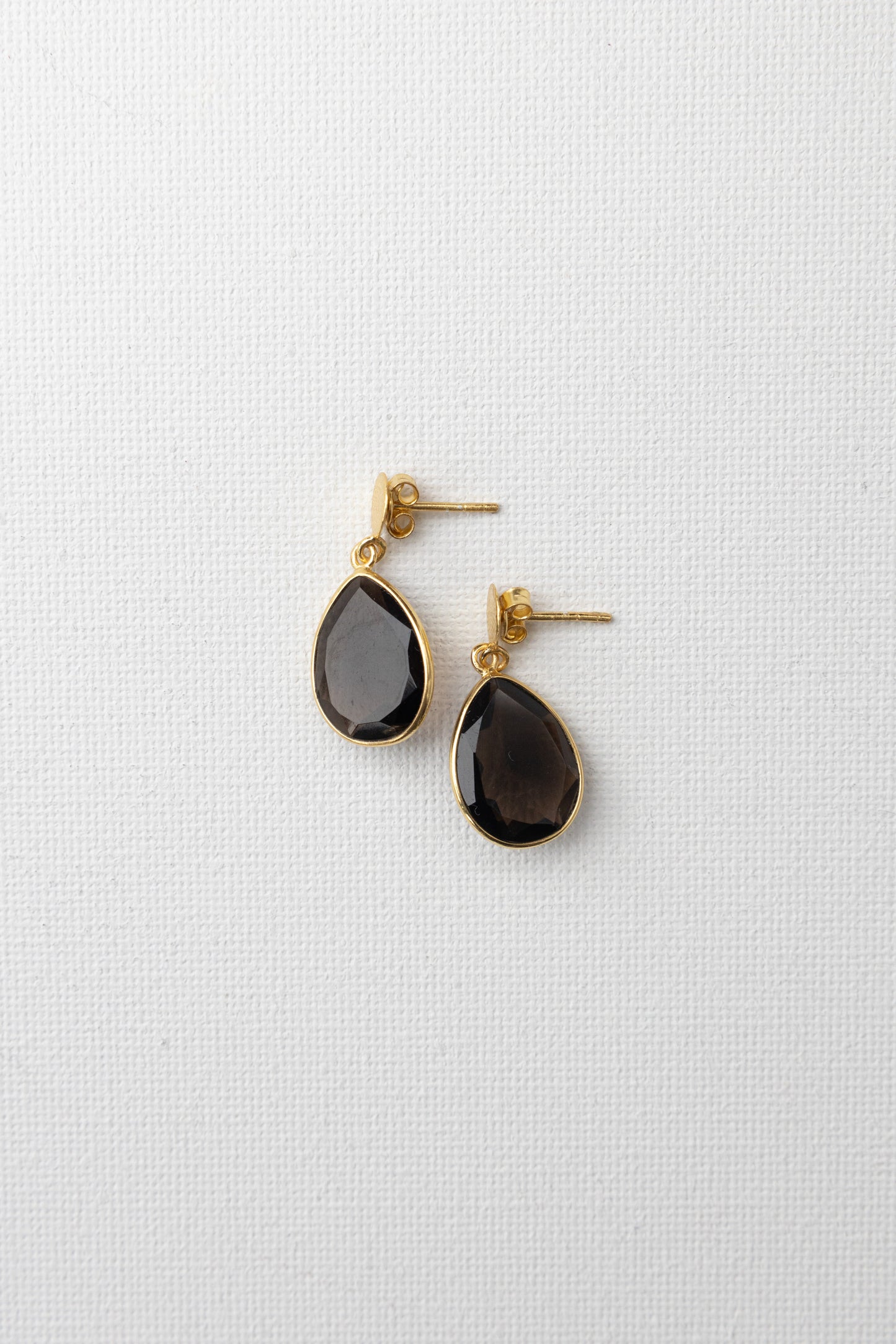 Smoky Quartz Drop Earrings