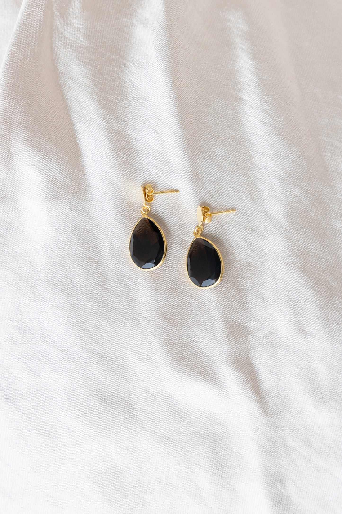 Smoky Quartz Drop Earrings