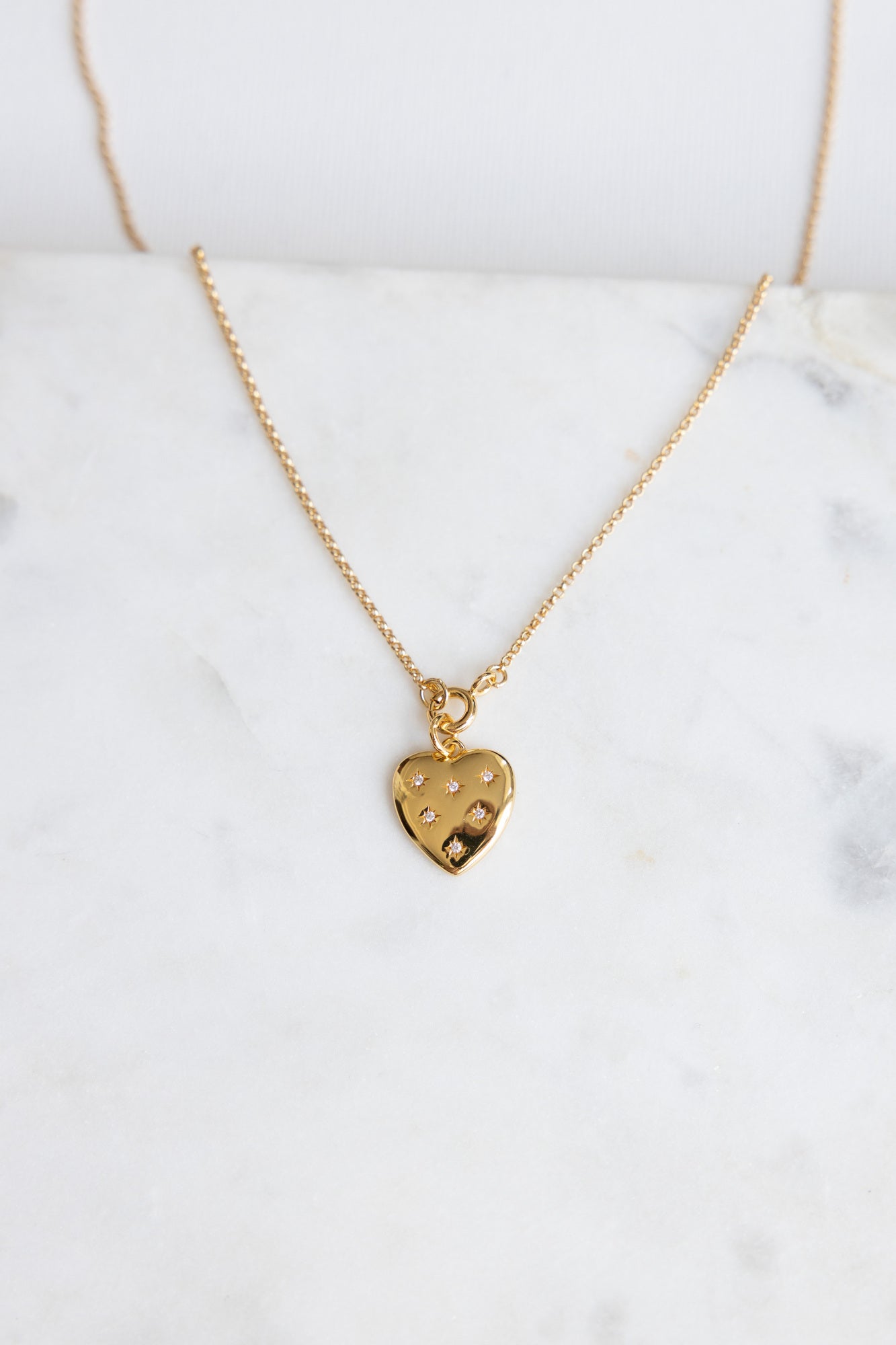 Stardust Heart Necklace