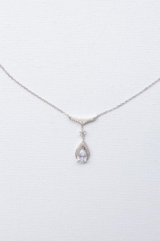 Pear Pendant Necklace