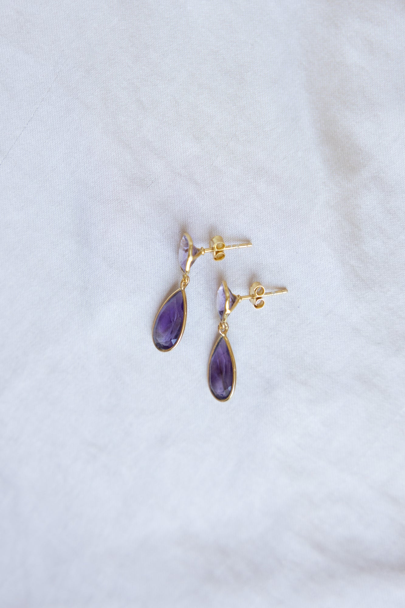 Amethyst Quartz Drop