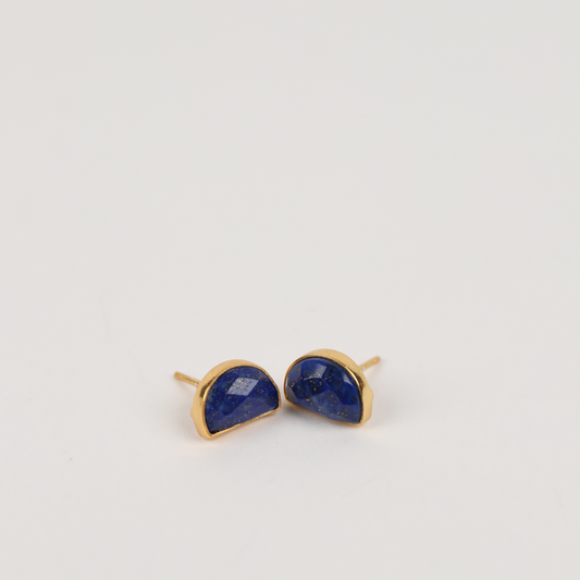 Lapiz Lazuli 925 Silver Earrings