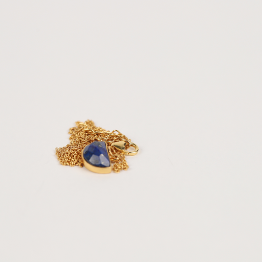 Lapiz Lazuli 925 Silver Necklace