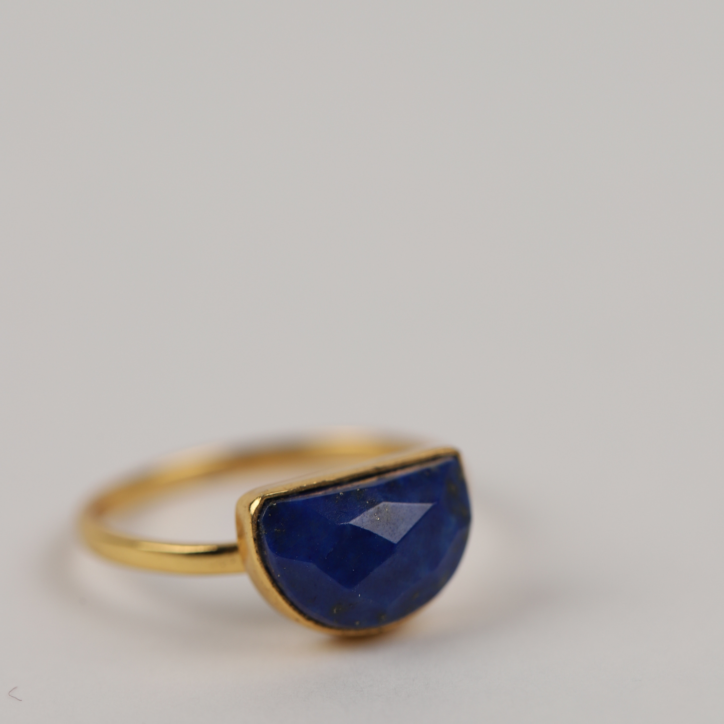 Lapiz Lazuli 925 Silver Ring