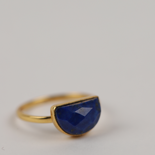 Lapiz Lazuli 925 Silver Ring